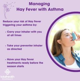 Managing Hay Fever with Asthma