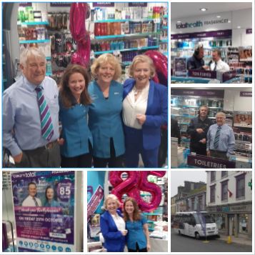 Curley's totalhealth Pharmacy celebrate 85 Years in business in Ballyhaunis, Co. Mayo!