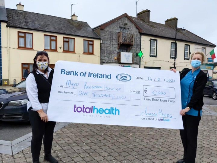 Jerusalema Dance effort generates €1,000 for Mayo Roscommon Hospice